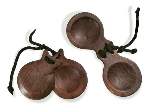 Imagen 3 de 5 de Castañuelas Profesionales Originales Lucero Tena,palo Santo