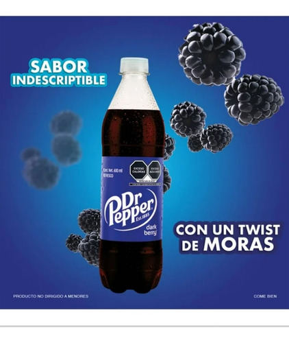Refresco Dark Berry Dr. Pepper Edición Limitada 600ml
