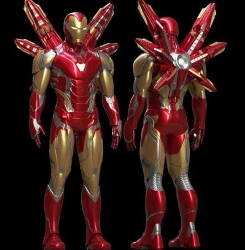 Archivo Digital Stl Iron Man Armadura Impresoras 3d W031