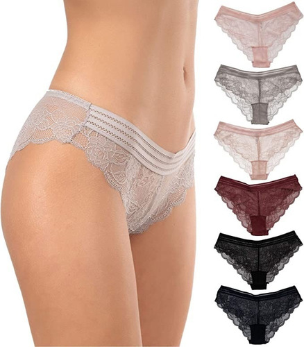 Imagen 6 de 6 de Hermosos Panties Mujer Lencería Algodón