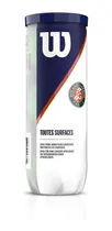 Comprar Tubo Pelotas X 3 Wilson Tenis R.garros All Court Tyttennis