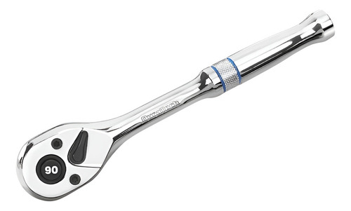 Llave Crique Encastre 3/8 90 Dientes Cromada Duratech