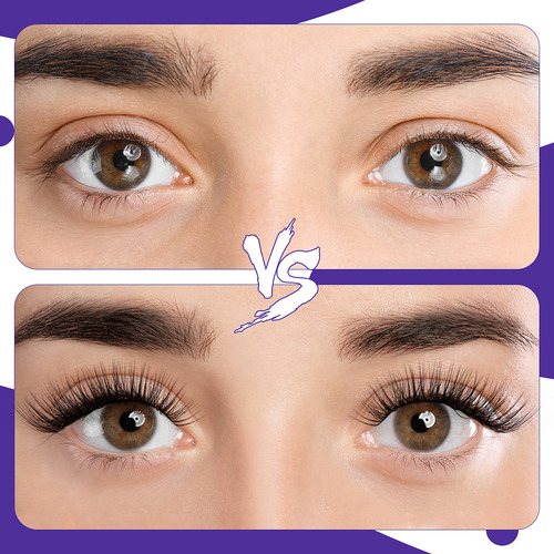 Kit De Extensiones De Pestañas 30d+40d Magefy Lash Curvatura D 8-13mm Mixtas Con Pegamento Y Rizador De Pestañas+cepillo Para Pestañas Individuales Kit Completo Diy Adhesivo Para Pestañas Estilo 4