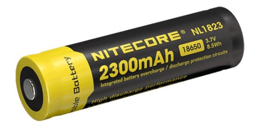Imagem 3 de 3 de Kit Nitecore 1 Carregador Ui1 + 1 Bateria 18650 Nl1823