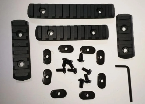 Set De Riel Picatinny, Anclaje De Bipode, Linterna O Mira