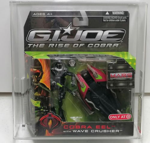Gi Joe The Rise Of Cobra Afa 8.5 Cobra Eel With Wave Crusher