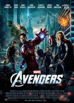Comprar Posters Cine The Avengers Lona Vinilica Peliculas 90x60 Cm