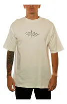 Comprar Remera Quiksilver Lifestyle Hombre Thorn Badge Hueso Ras