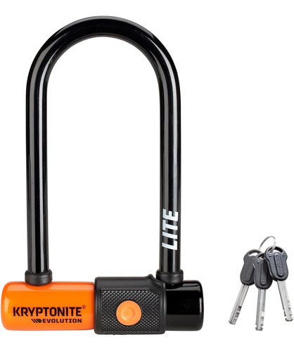 Evolution Mini-7 Heavy Duty Bicicleta U Lock W/10,2 Cm ...