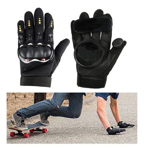 Pilgrim Positive suitcase 1pair Skateboard Hand Palm Protective Slide Luvas, Longboard | Parcelamento  sem juros