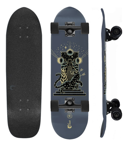 Fireball Complete Cruiser Skateboards Para Adultos Y Ninos, 