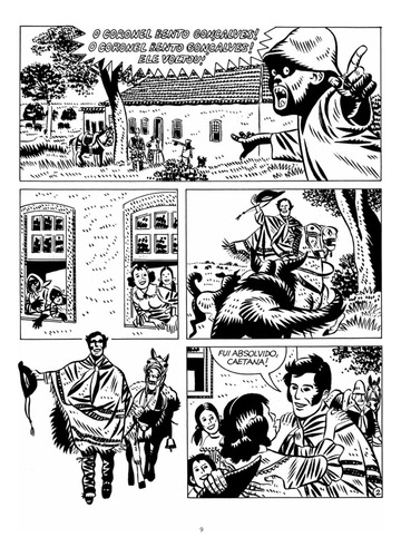 A Guerra Dos Farrapos: A Guerra Dos Farrapos, De Tabajara Ruas & Flavio Colin. Editorial Comix Zone, Capa Mole, Edição 2022-01-01 00:00:00 Em Português