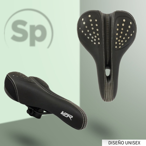 Asiento Para Bicicleta Mtb Prostatico Gel Visible Vzr