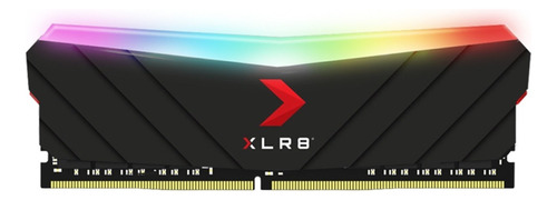 Memoria RAM XLR8 Gaming EPIC-X RGB gamer color negro 8GB 1 PNY MD8GD4320016XRGB
