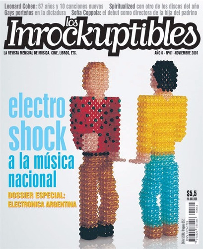 Revista Los Inrockuptibles 61. Noviembre 2001. Electrónica