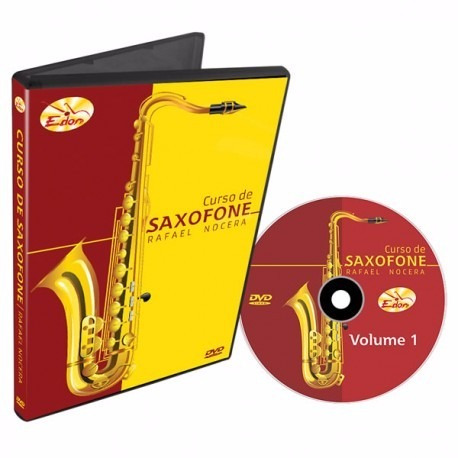 Curso De Saxofone Volume 1 Em Dvd