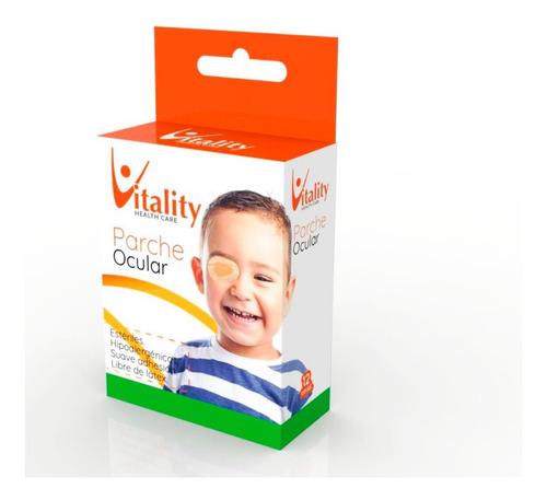 Parche Ocular Infantil Vitality  X 12 Unidades Esteriles