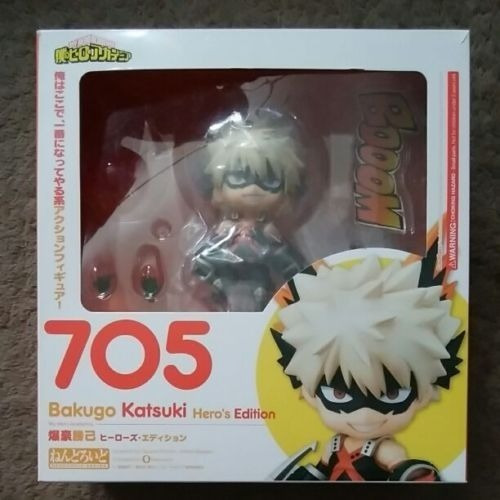 Imagen 5 de 5 de Figura Katsuki Bakugo 705 My Hero Academia (set Accesorios)