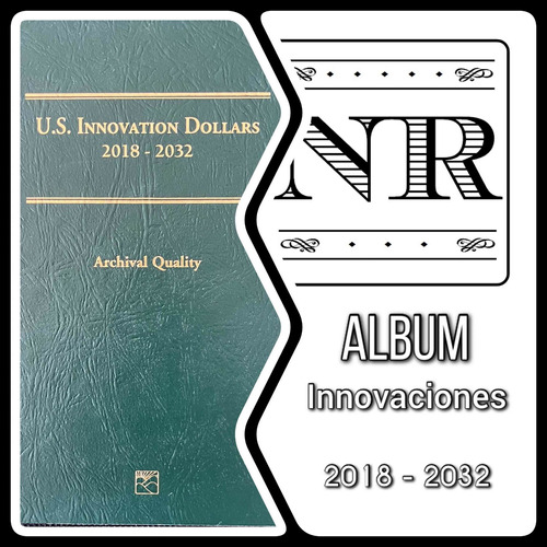Álbum Innovaciones Americanas 2018 - 2032 - Dólar - P Y D