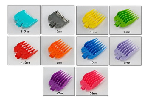 10 Pentes Maquina Cortar Cabelo Guia De Corte Similar Wahl