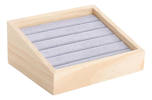 Organizador De Almacenamiento De Decoración Terciopelo Gris
