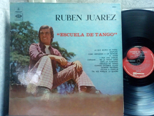 Rubén Juárez Escuela De Tango Lp Vinilo Argentino
