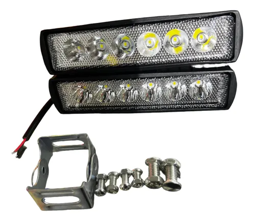 comprar X2 Barras Neblineros Led 18watts 15cm 6 Led Cada Una