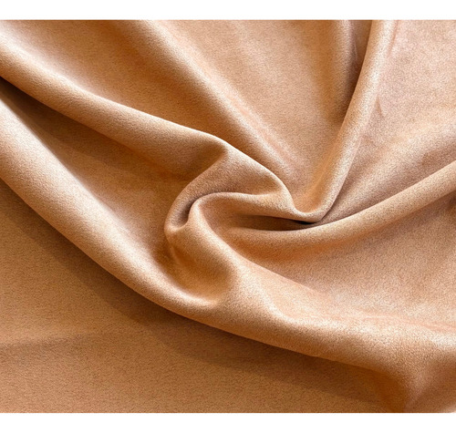 Tela Gamuza Scuba Elastizada Pesada Suede Camel Suede Scuba