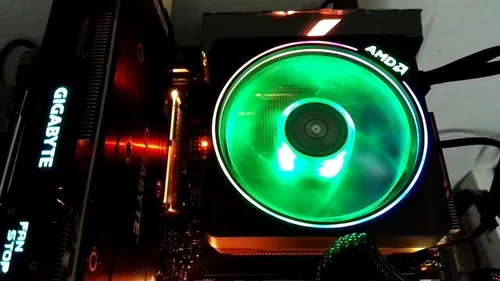 Cooler Fan De Ryzen 7 2700x Procesador Am4 / Am2 / Am3 / Am3