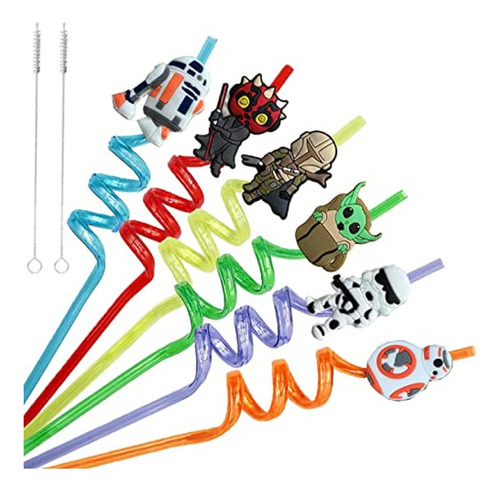 Kits De Cotillon Paquete De 24 Pajitas De Fiesta De Star War