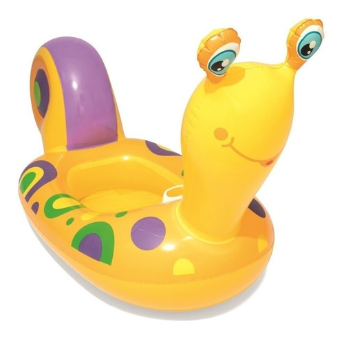 Silla Inflable Para Bebe Bestway Modelo 34102 Amarillo