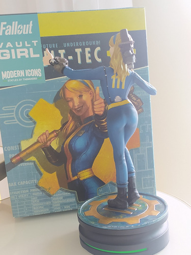 Estátua Fallout Vault Girl Thinkgeek - Única No Ml