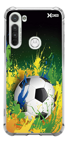 Case Futebol Brazuca - Motorola: Moto Edge