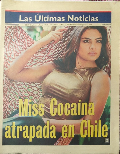 Diario Las Últimas Noticias Agosto 2006 Mis Atrapada(d8