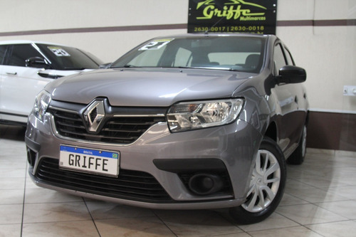 Imagem 1 de 13 de Renault Logan 1.0 12v Sce Flex Life Manual