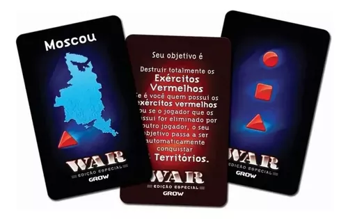 JOGO DE TABULEIRO MESA WAR GROW ORIGINAL NOVO PRONTA ENTREGA - Lepetiti  Brinquedos