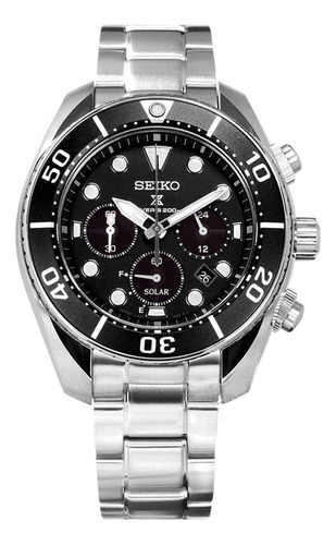 Seiko Prospex Cronógrafo Negro Hombre