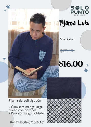 Pijama De Hombre Solo Punto MercadoLibre