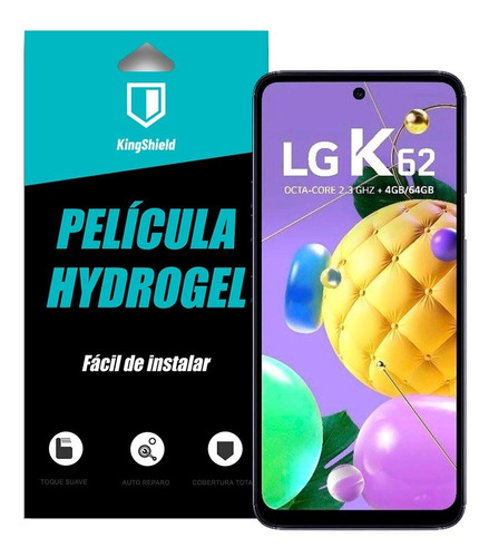 Película LG K62 / K62+ Kingshield Hydrogel Tela Toda