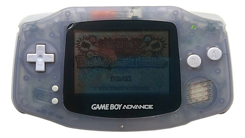 Videogame Portatil Game Boy Advance Clear Glacier Original