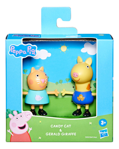Peppa Pig Amigos De Peppa - Pack X 2 Candy Y Gerald Hasbro