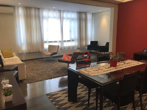 Imagem 2 de 20 de Apartamento Com 3 Dormitórios À Venda, 179 M² Por R$ 850.000,00 - Boqueirão - Santos/sp - Ap10724