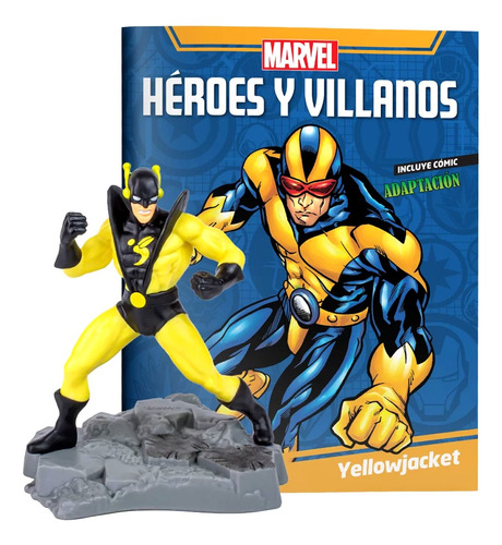 Coleccion Héroes Y Villanos Marvel N° 18 Yellowjacket