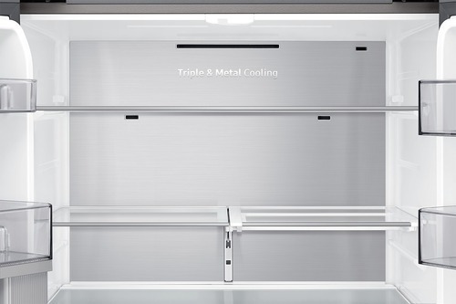 Imagen 9 de 10 de Heladera Samsung French Door Beverage Center 713 L Plateado