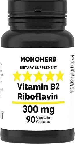Vitamina B3 - Vitamin B2 300 Mg Riboflavin - Against Migrain