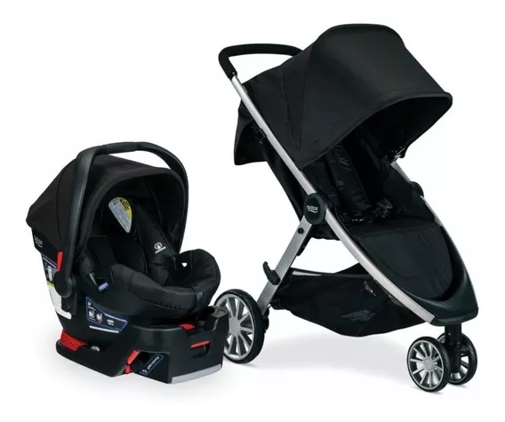 Cochecito De 3 Ruedas Britax B-lively Raven