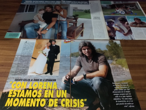 (ak533) Gustavo Guillen * Clippings Revista 11 Pgs (Usado)