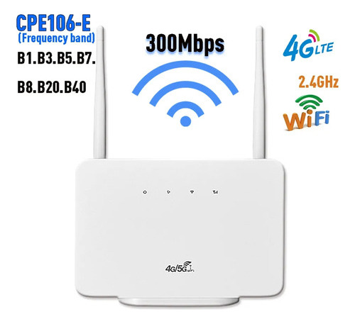 Modem Router 4g Lte Conectar Y Usar Solo