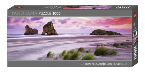 Imagen 1 de 3 de Puzzle Panorama 1000pz Wharariki Beach - Heye 29816