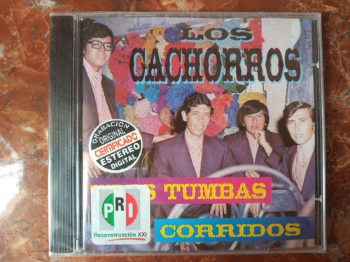 Los Cachorros Tres Tumbas Cd Sellado